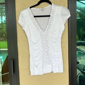 Nouyida gorgeous white top